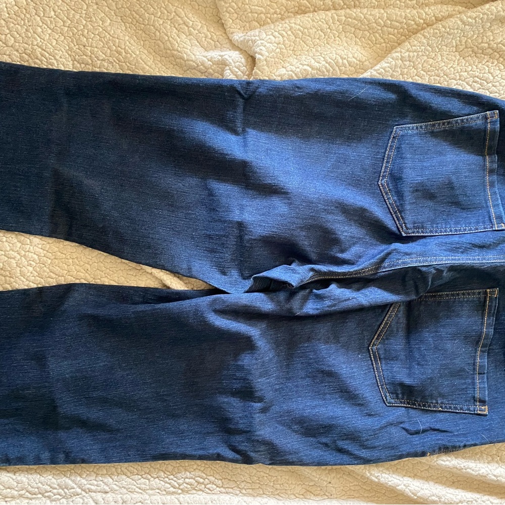 Gloria Vanderbilt Men's Dark Blue Straight Jeans